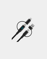 Multi-cavo USB 4 in 1 display LED da personalizzare - 1