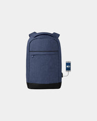Zaino porta PC 12L USB Blaupunkt da personalizzare - Blu