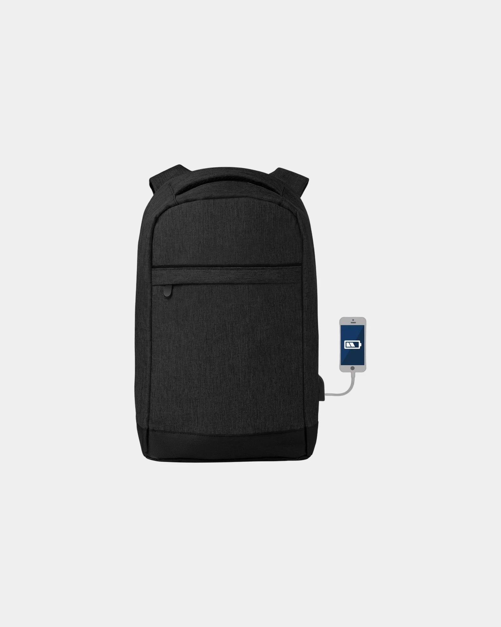 Zaino porta PC 12L USB Blaupunkt da personalizzare - Nero