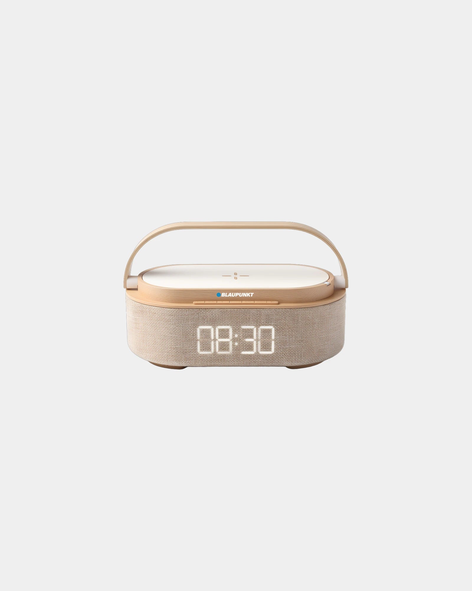 Speaker LED con ricarica induzione da personalizzare - Legno