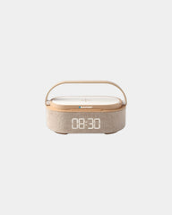 Speaker LED con ricarica induzione da personalizzare - Legno