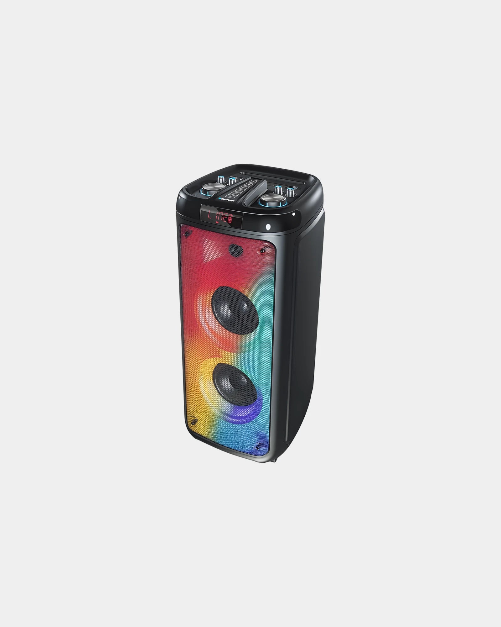 Speaker 300W Blaupunkt DJ Black Action da personalizzare - Nero