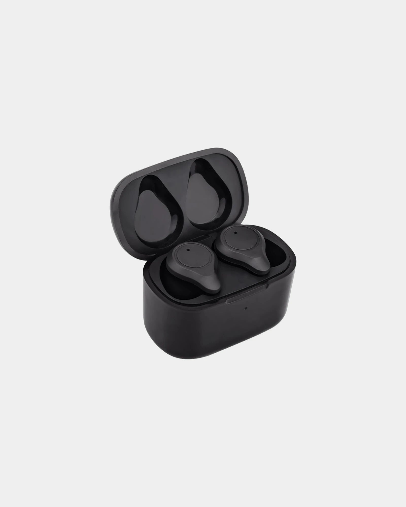 Auricolari Bluetooth riciclati GRS da personalizzare - Nero