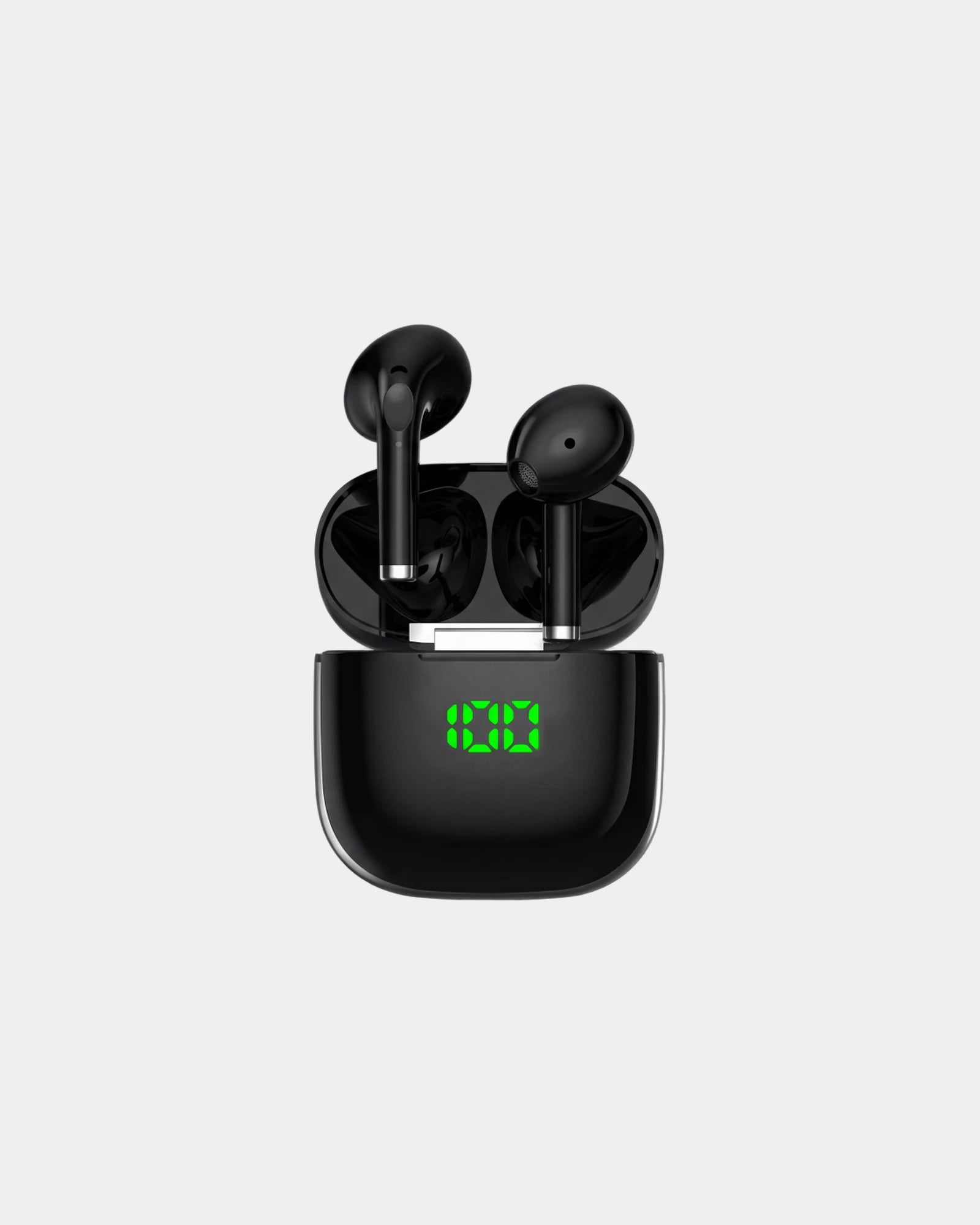 Auricolari bluetooth con custodia da personalizzare - Nero