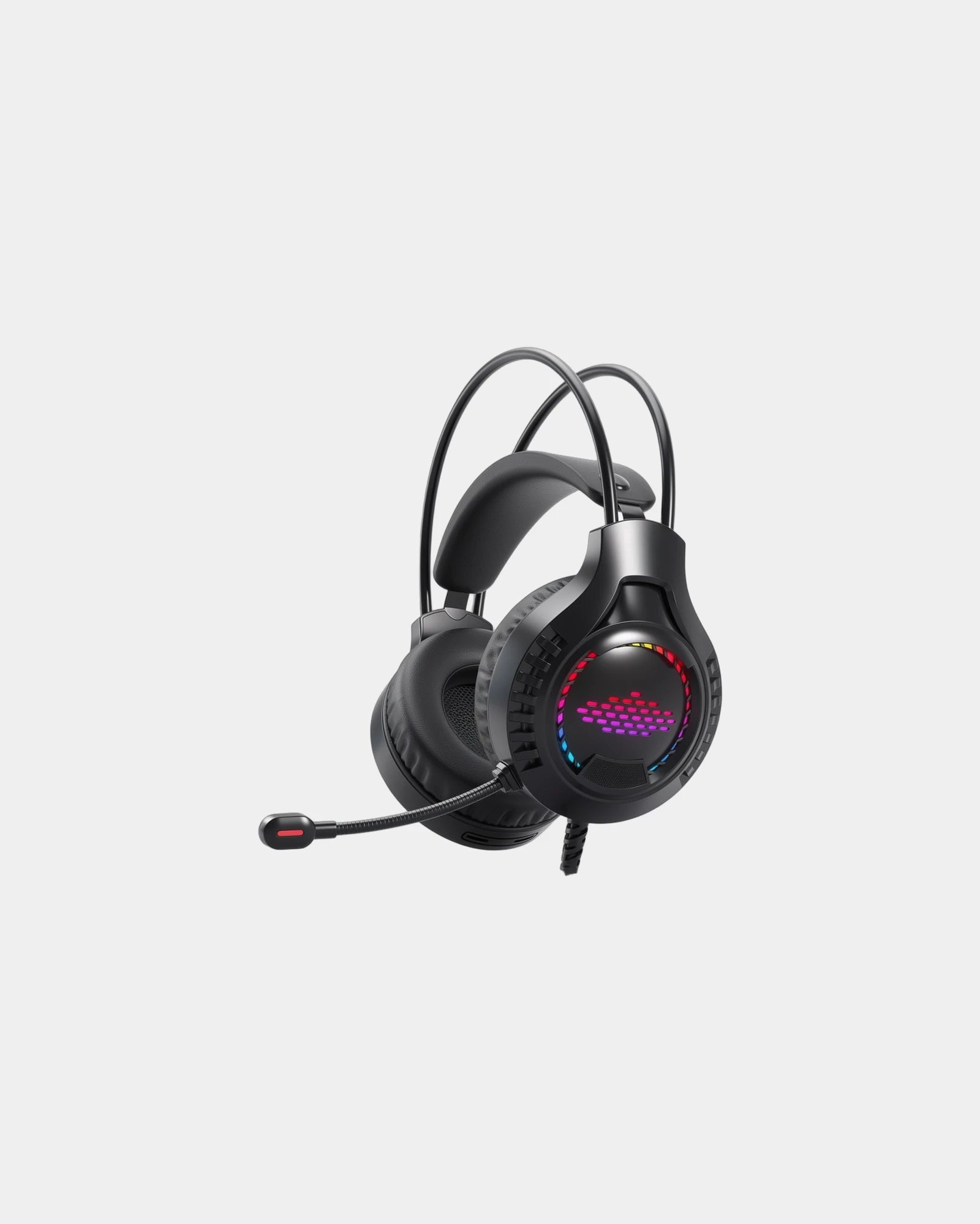 Cuffie gaming cablate LED Blaupunkt da personalizzare - Nero