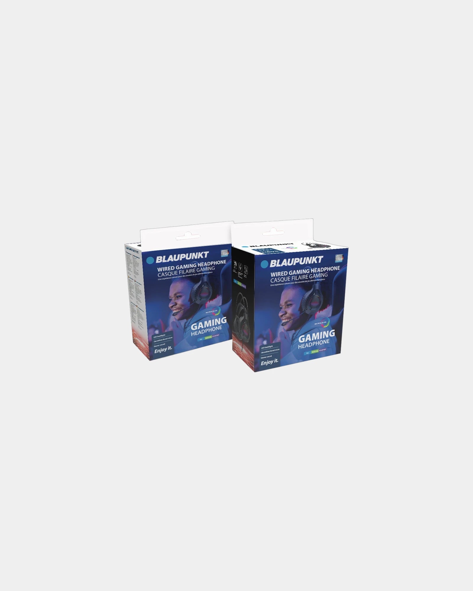 Cuffie gaming cablate LED Blaupunkt da personalizzare - 4