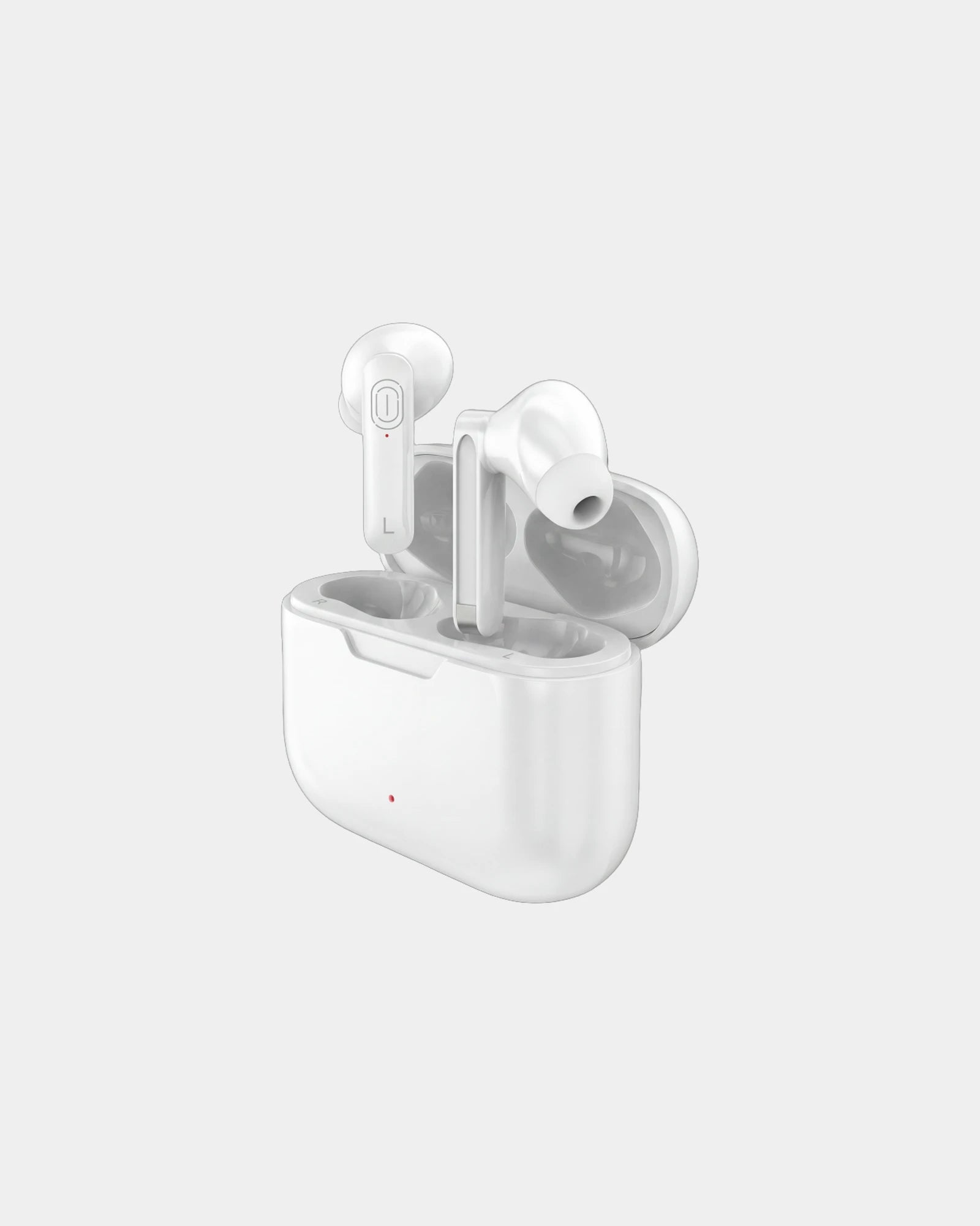 Auricolari bluetooth con custodia da personalizzare - Bianco
