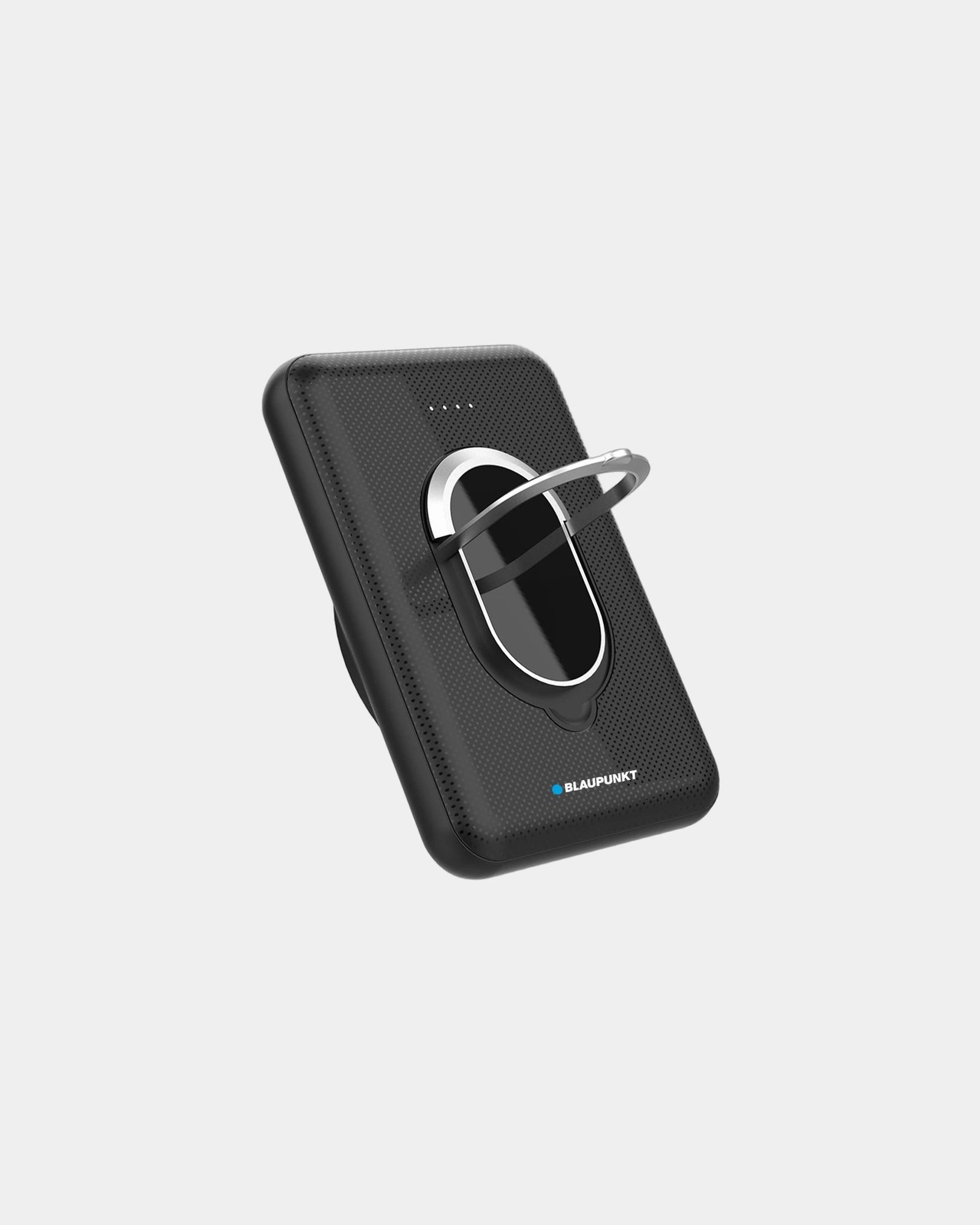 Power bank magnetico Blaupunkt da personalizzare - Nero