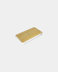 Power bank wireless bambù 8.000 mAh da personalizzare - 1