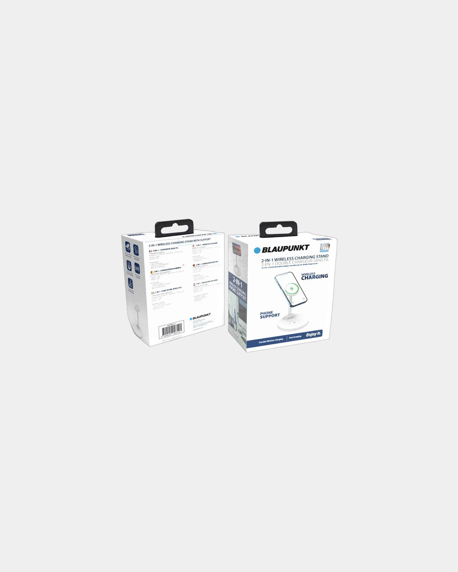 Caricatore magnetico pieghevole 2-in-1 da personalizzare - 4