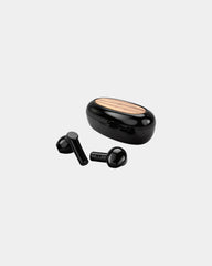 Auricolari Bluetooth ABS riciclato da personalizzare - Nero
