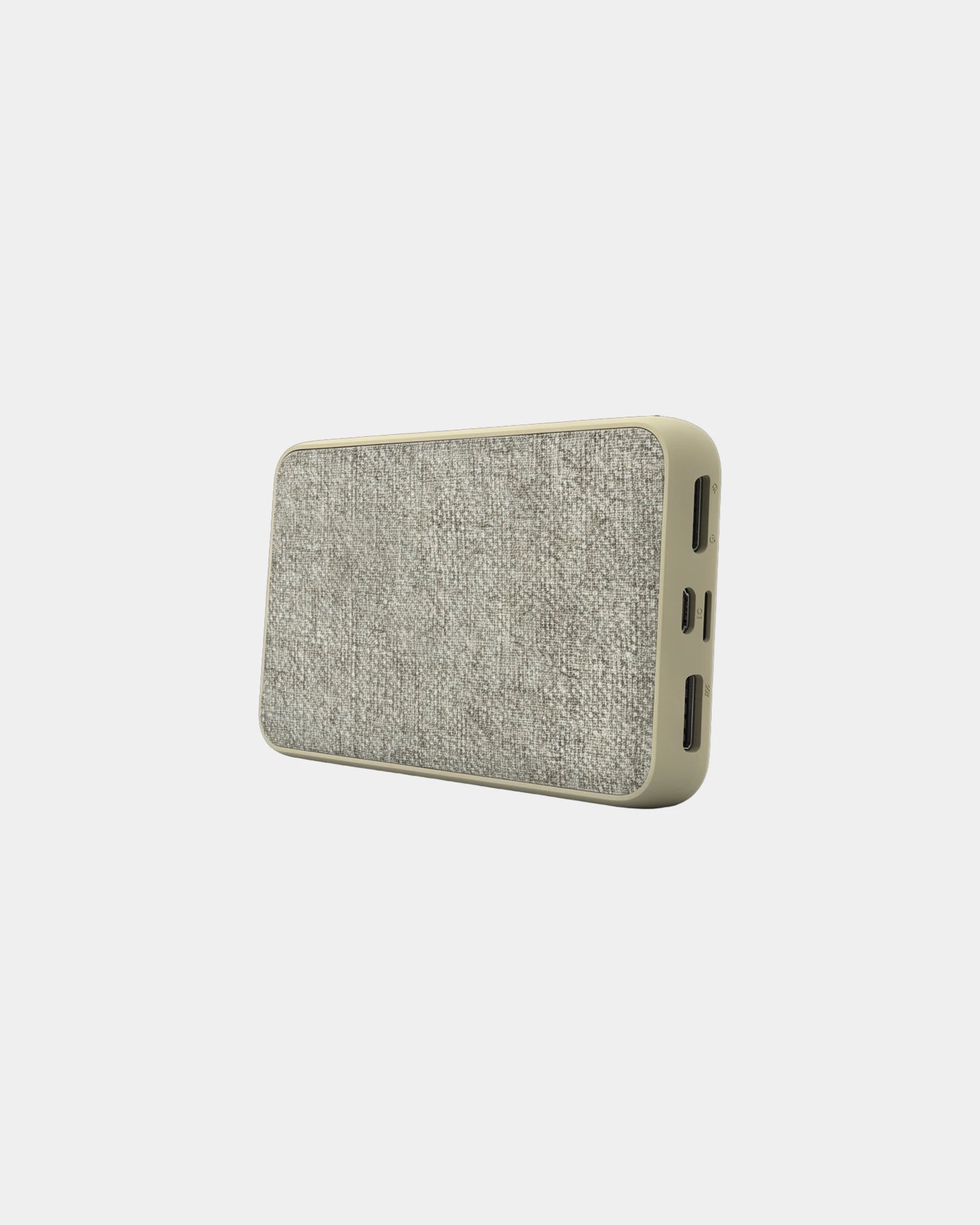 Power bank riciclato canapa 5.000 mAh da personalizzare - Beige
