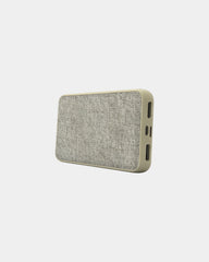 Power bank riciclato canapa 5.000 mAh da personalizzare - Beige