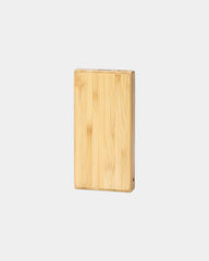 Power bank solare bambù FSC 8000mAh da personalizzare - 2