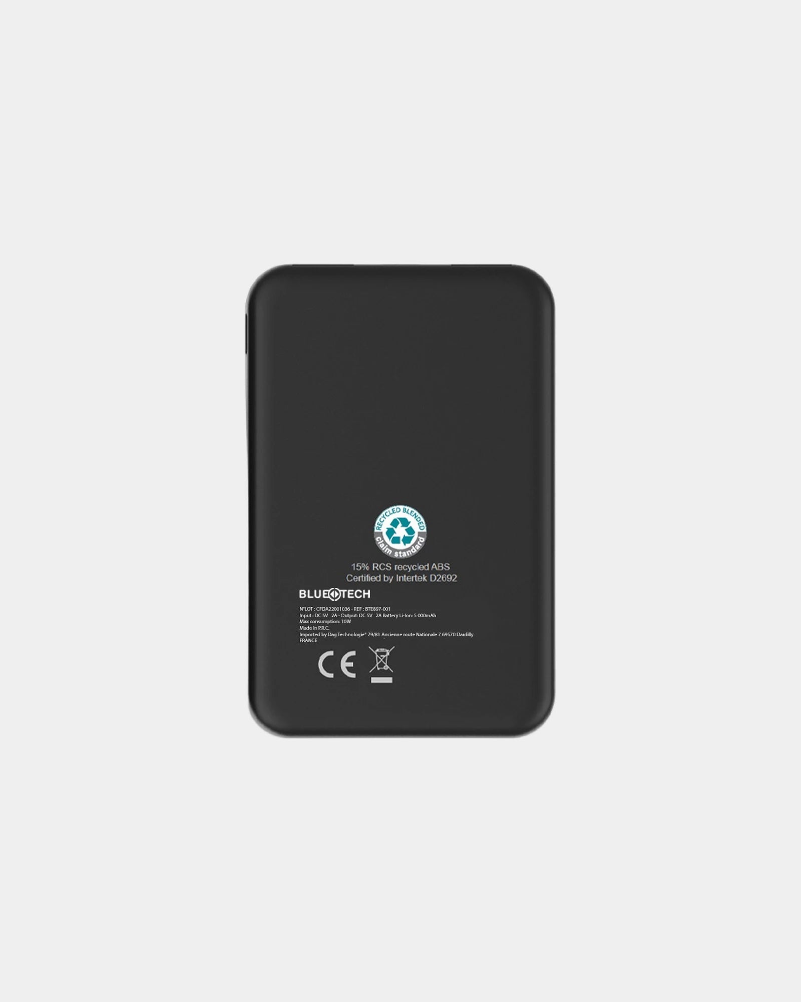 Power bank riciclato RCS 10.000 mAh da personalizzare - 4
