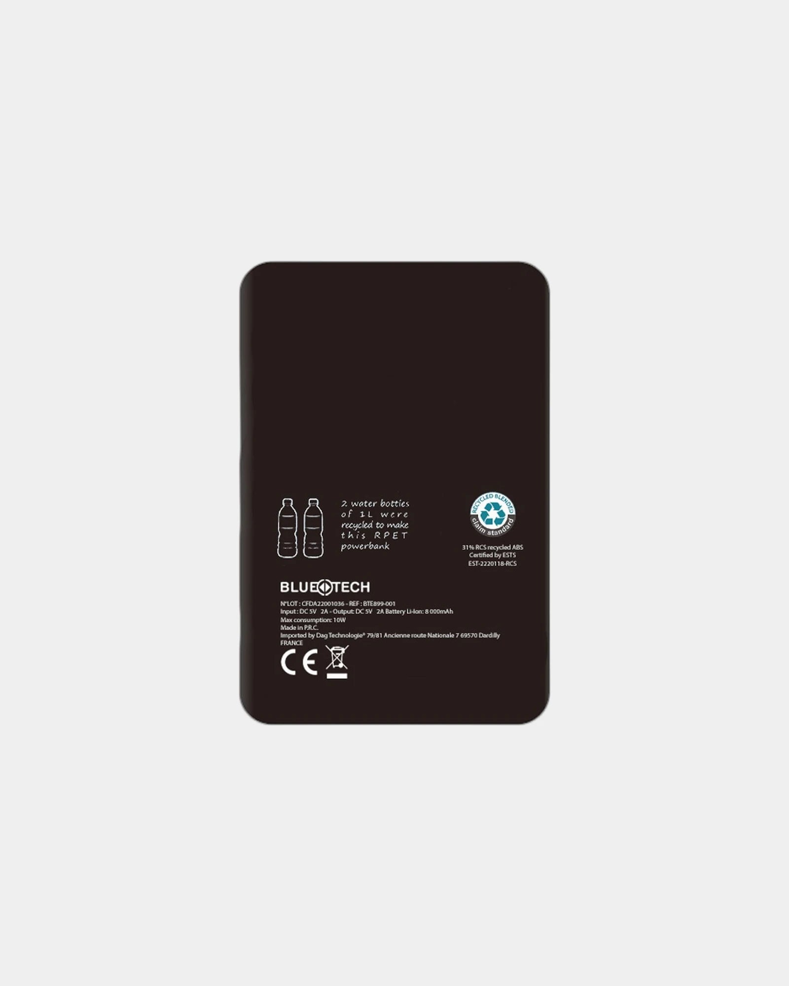 Power bank RPET 5.000 mAh Bluetech da personalizzare - 3