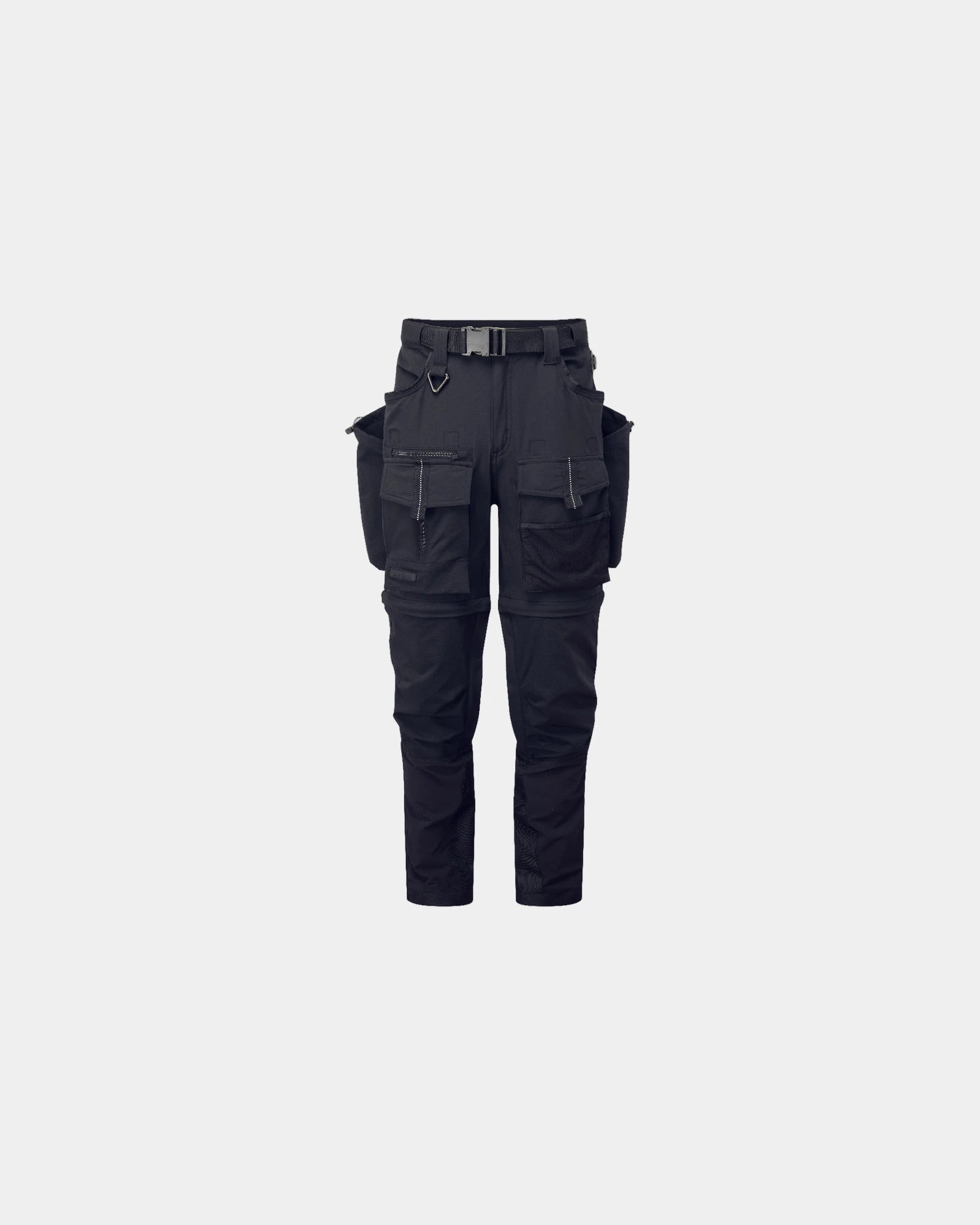 Pantalone modulare 3 in 1 elasticizzato da personalizzare - Nero-Blu Cielo