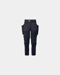 Pantalone modulare 3 in 1 elasticizzato da personalizzare - Nero-Blu Cielo