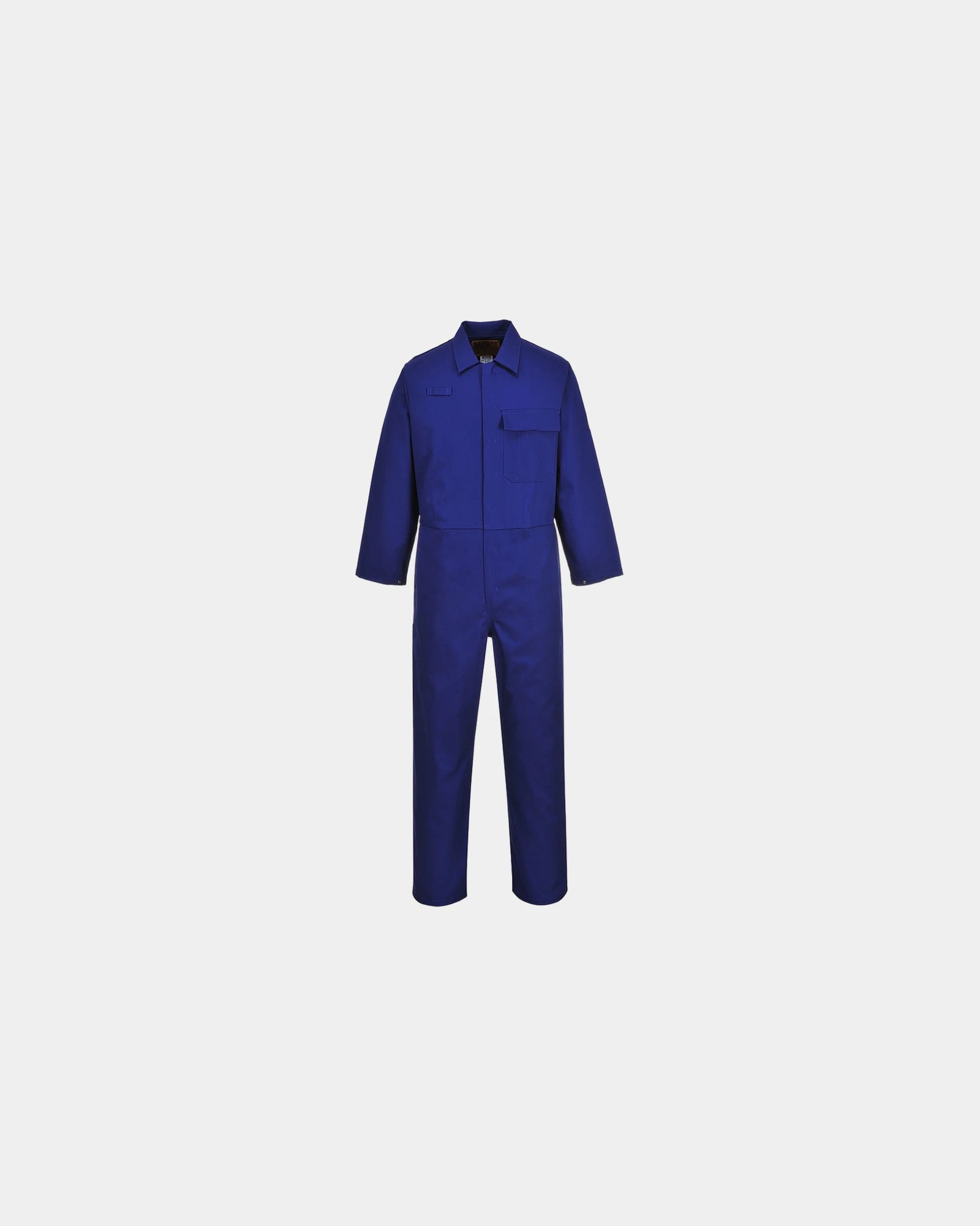 Tuta da lavoro ignifuga cotone 330 g/m² da personalizzare - Blu Scuro