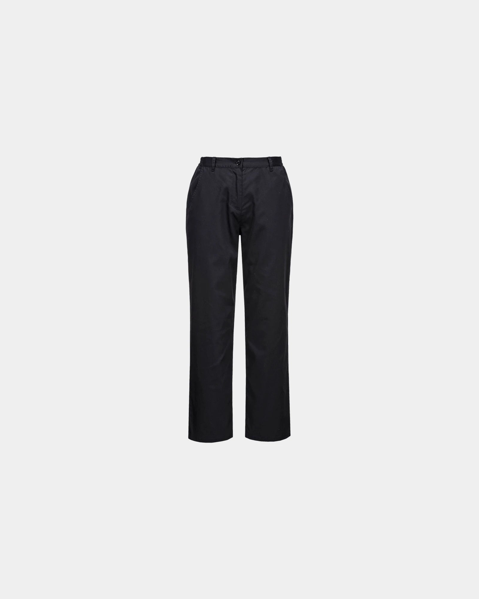 Pantalone da cucina donna elasticizzato da personalizzare - Nero-Blu Cielo