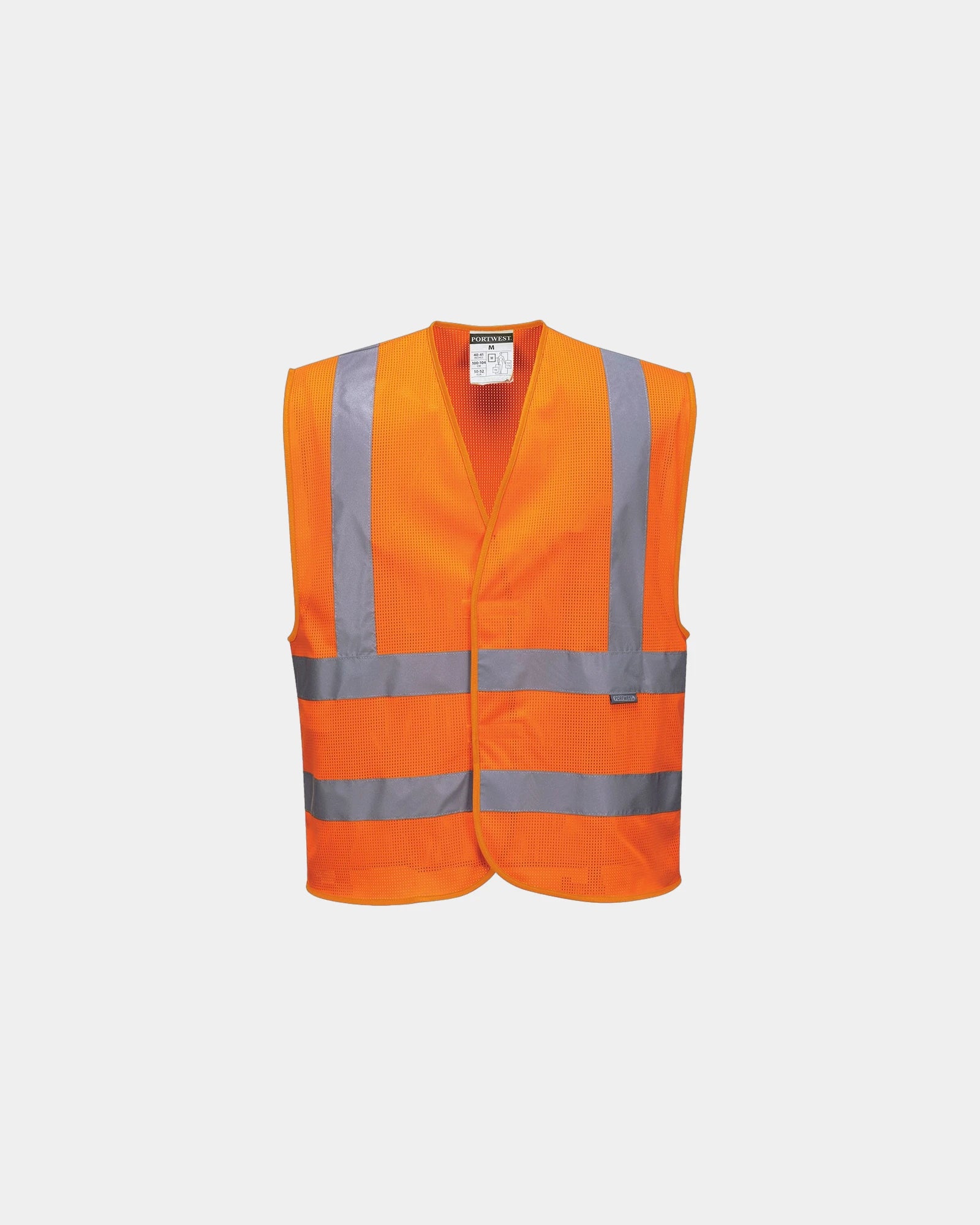Gilet alta visibilità certificato EN ISO 20471 da personalizzare - Arancione