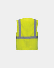 Gilet alta visibilità Meshair traspirante da personalizzare - 2
