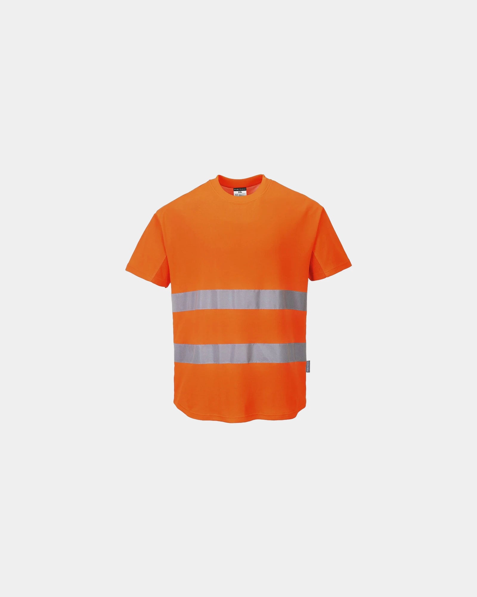 T-shirt aerata cotone poliestere da personalizzare - Arancione