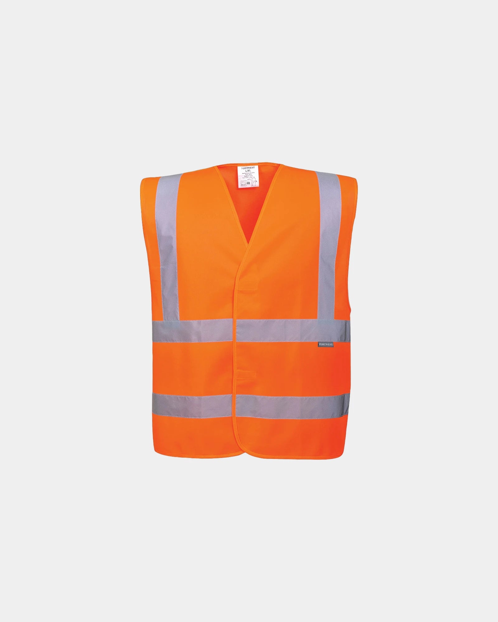 Gilet alta visibilità certificato EN ISO da personalizzare - Arancione