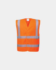 Gilet alta visibilità certificato EN ISO da personalizzare - Arancione