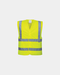Gilet alta visibilità certificato EN ISO da personalizzare - Giallo