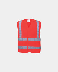 Gilet alta visibilità certificato EN ISO da personalizzare - Blu Scuro