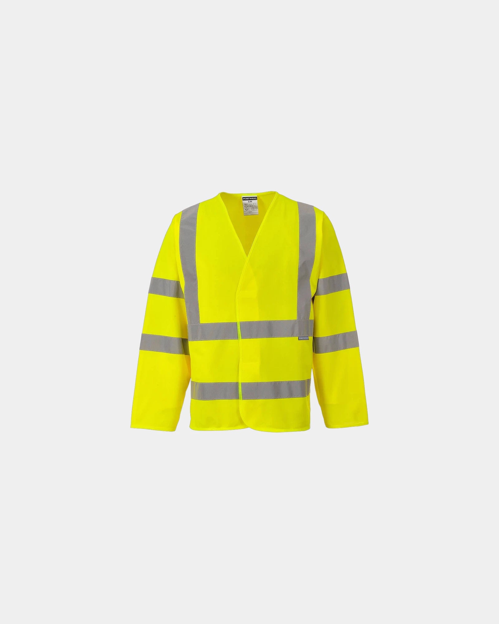 Gilet alta visibilità 100% poliestere da personalizzare - Giallo
