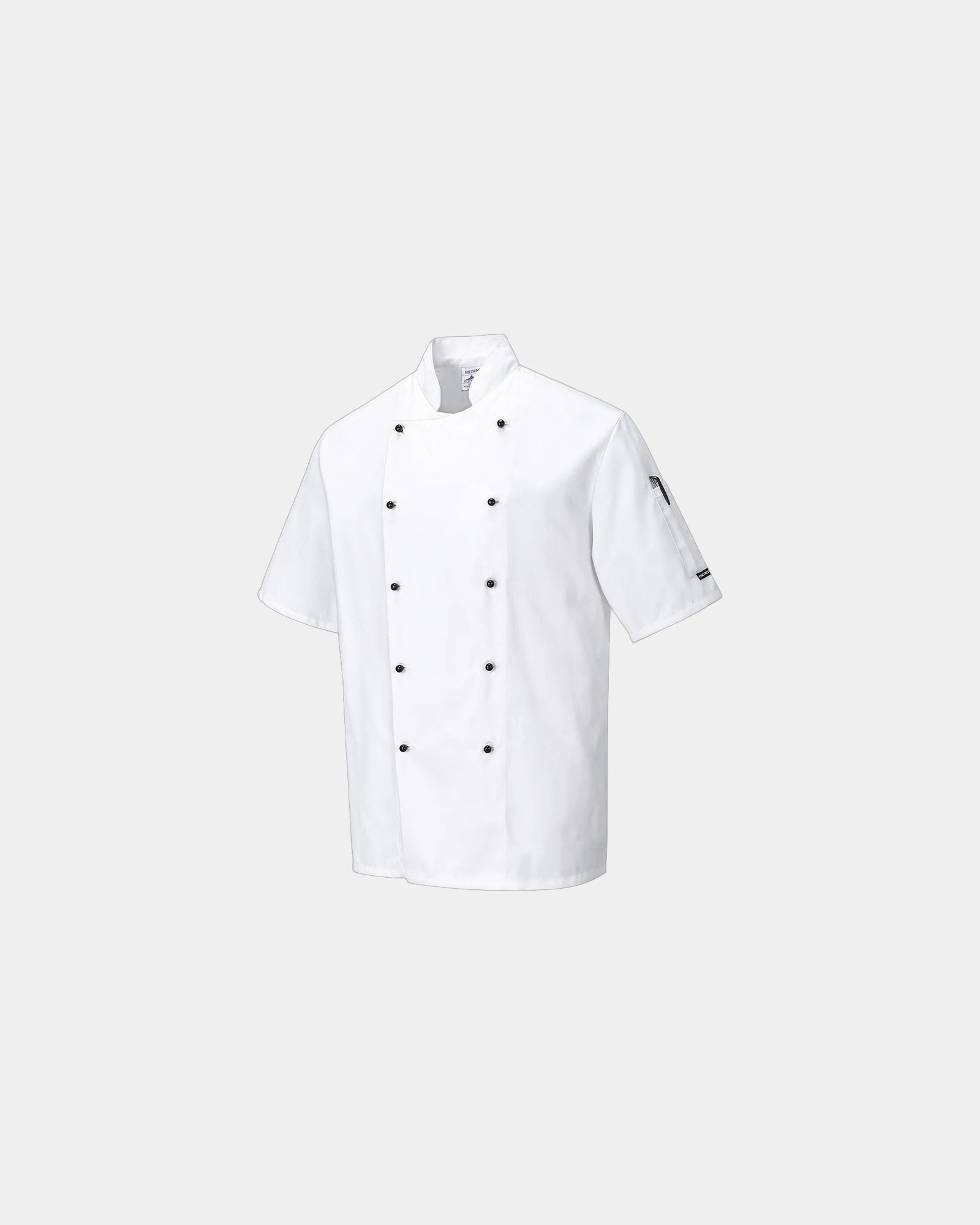 Giacca da cucina Kent tessuto facile cura da personalizzare - Bianco