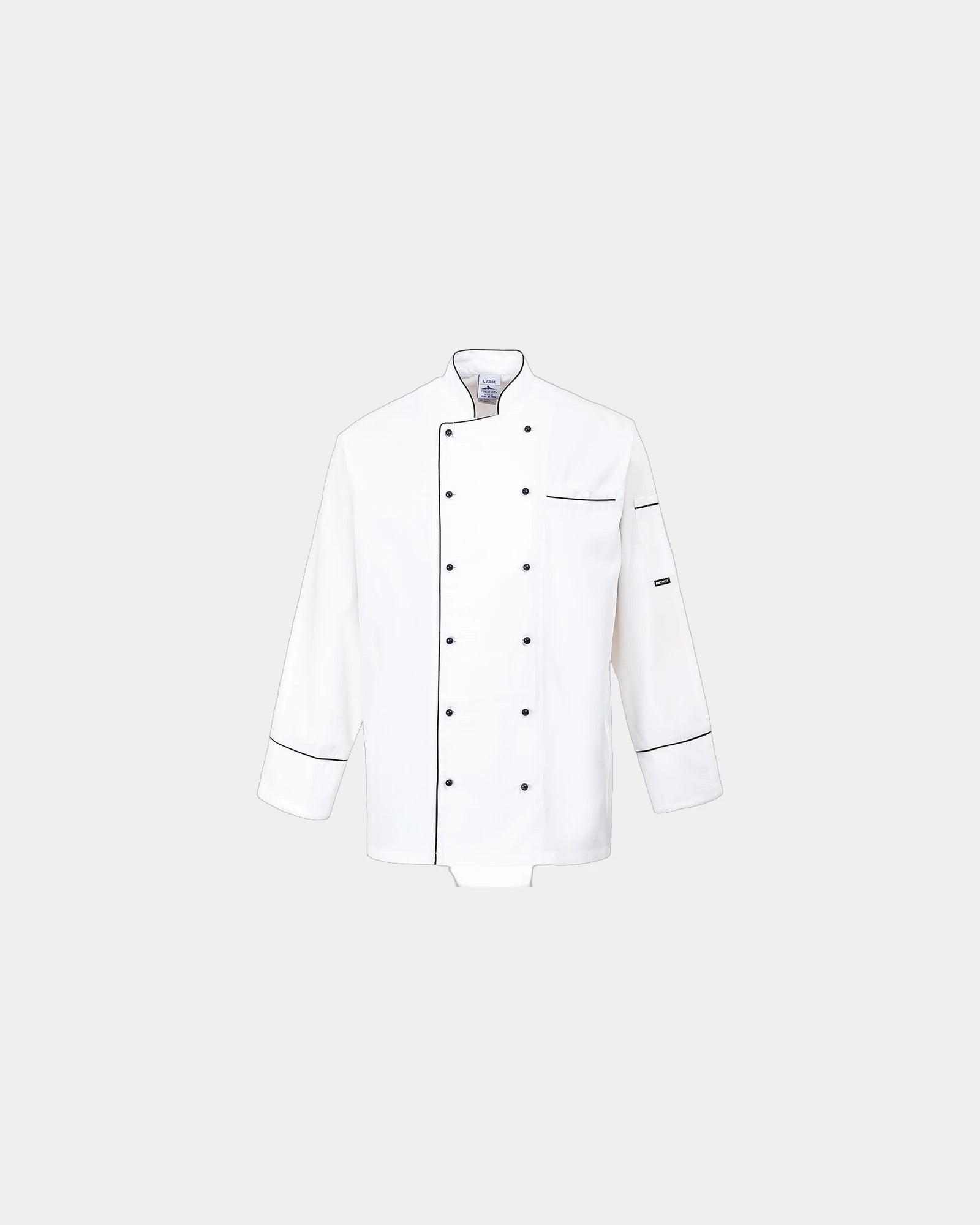 Giacca da cucina cotone bottoni removibili da personalizzare - Bianco