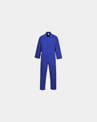 Tuta da lavoro poliestere-cotone 245g/m² da personalizzare - Blu Scuro