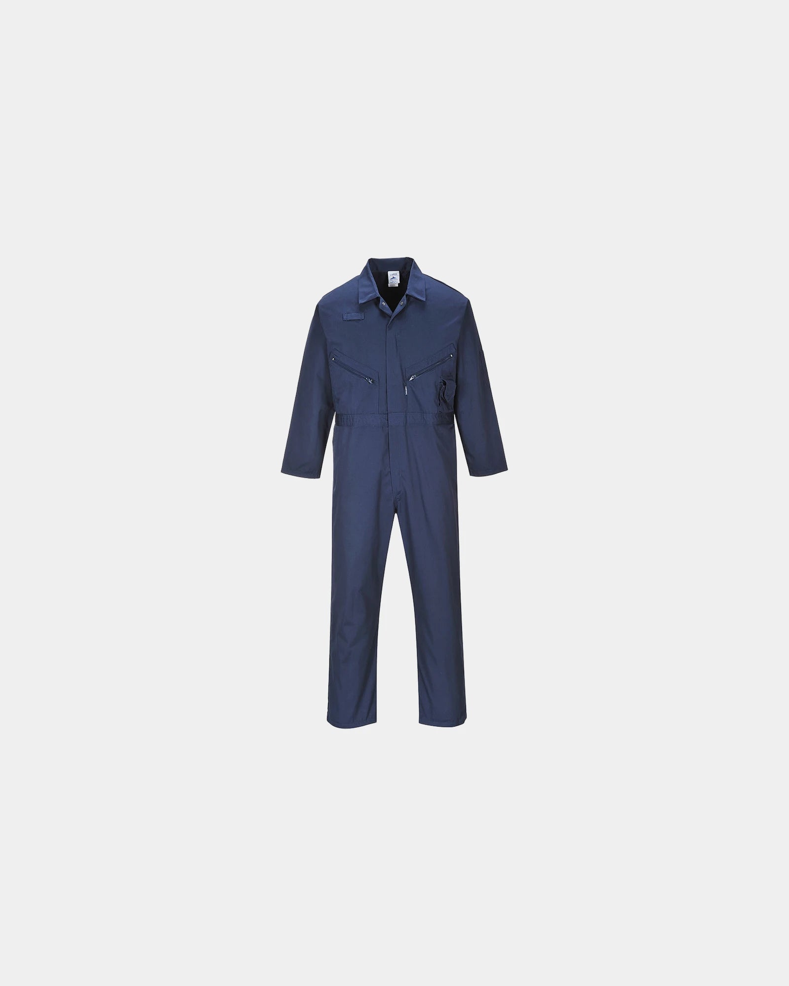 Tuta da lavoro poliestere-cotone 245g da personalizzare - Blu Navy