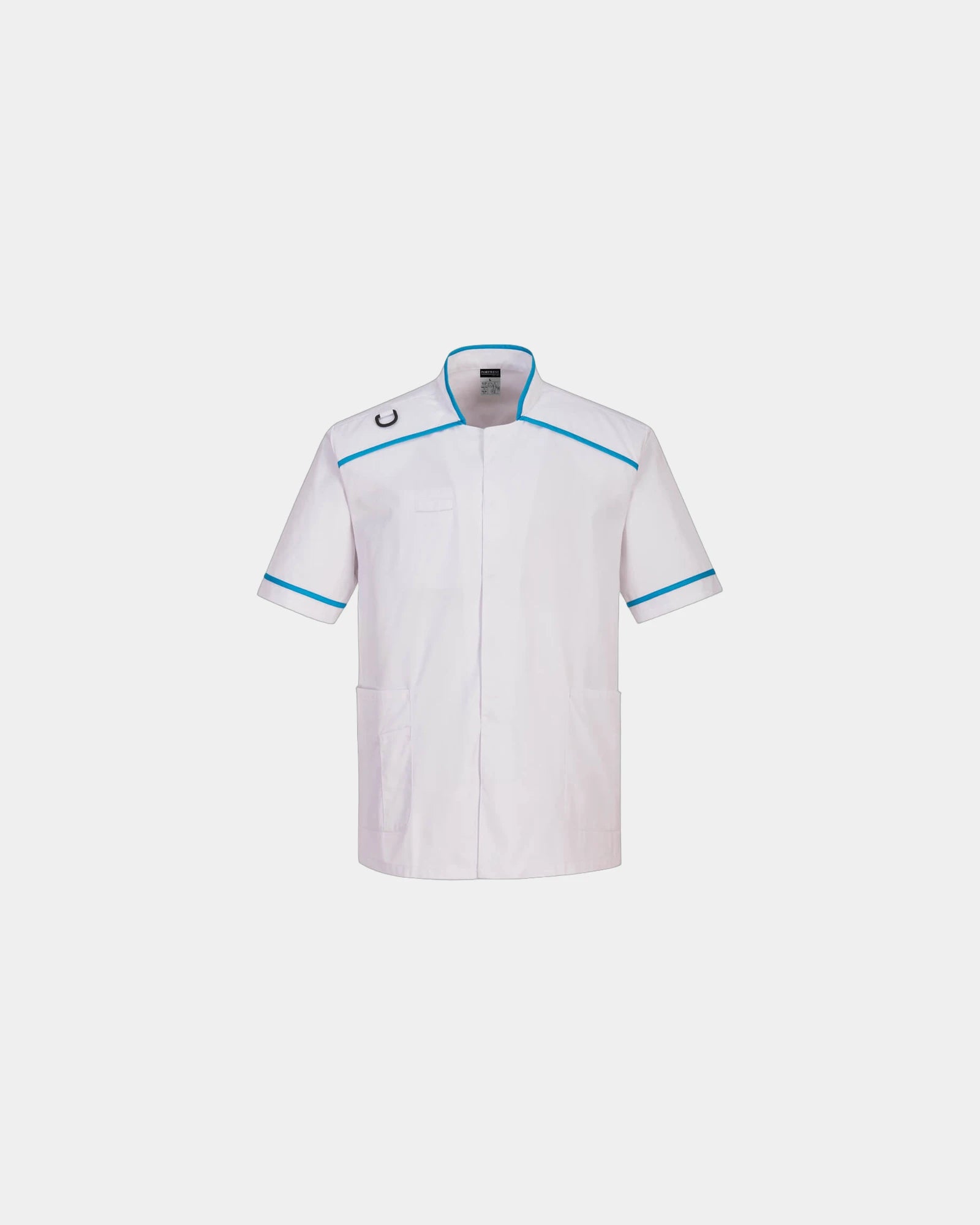 Casacca medica uomo elasticizzata da personalizzare - Bianco