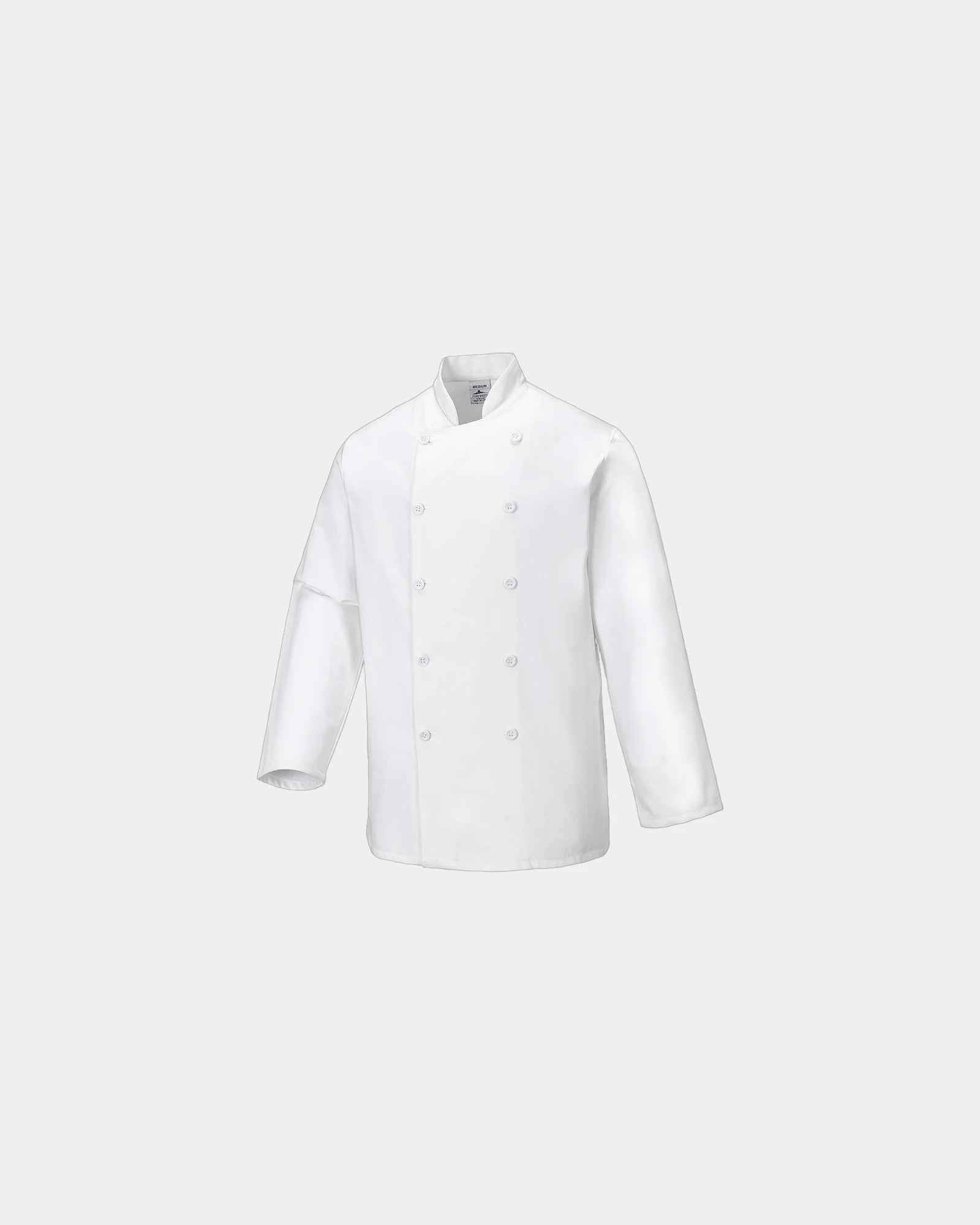 Giacca da cucina cotone premium Sussex da personalizzare - Bianco