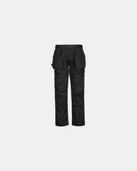 Pantaloni elasticizzati riciclati da personalizzare - Nero-Blu Cielo