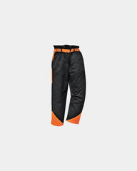 Pantalone forestale protettivo 9 strati da personalizzare - Nero-Blu Cielo