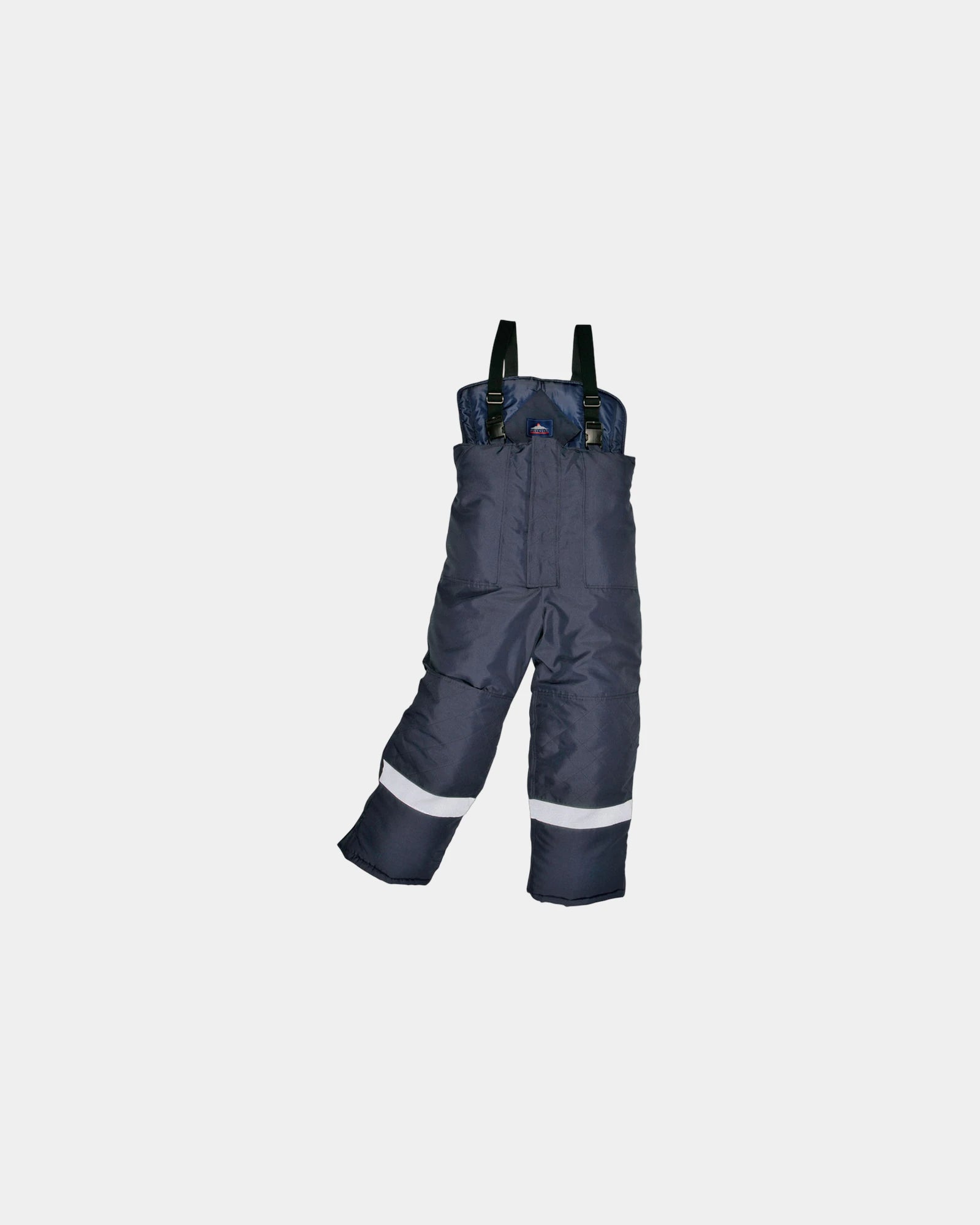 Pantalone da frigorista bande riflettenti da personalizzare - Blu Navy