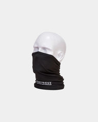 Foulard multiuso poliestere elastan da personalizzare - Nero-Blu Cielo
