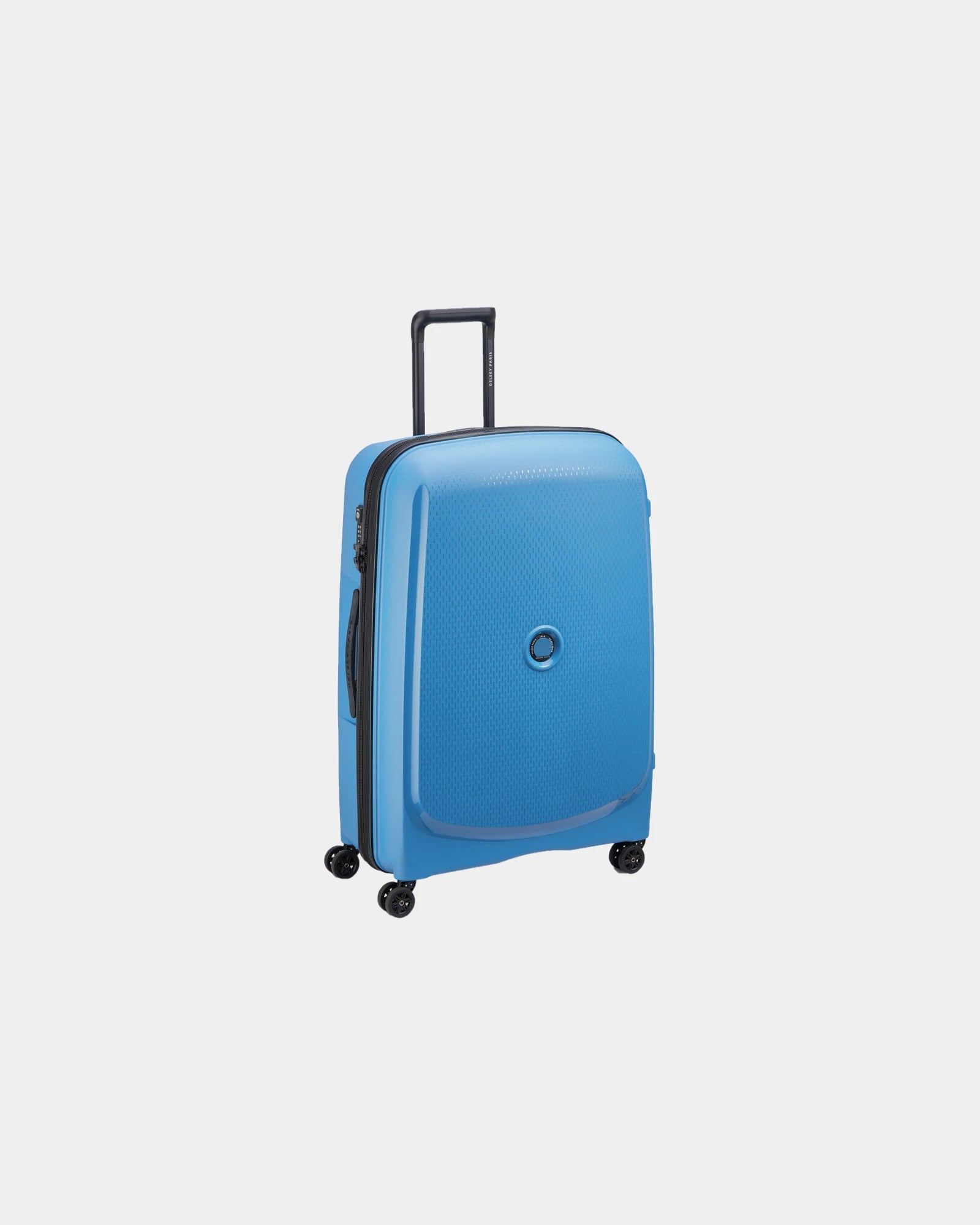 Trolley riciclato Delsey Belmont Plus da personalizzare - Blu Zinco