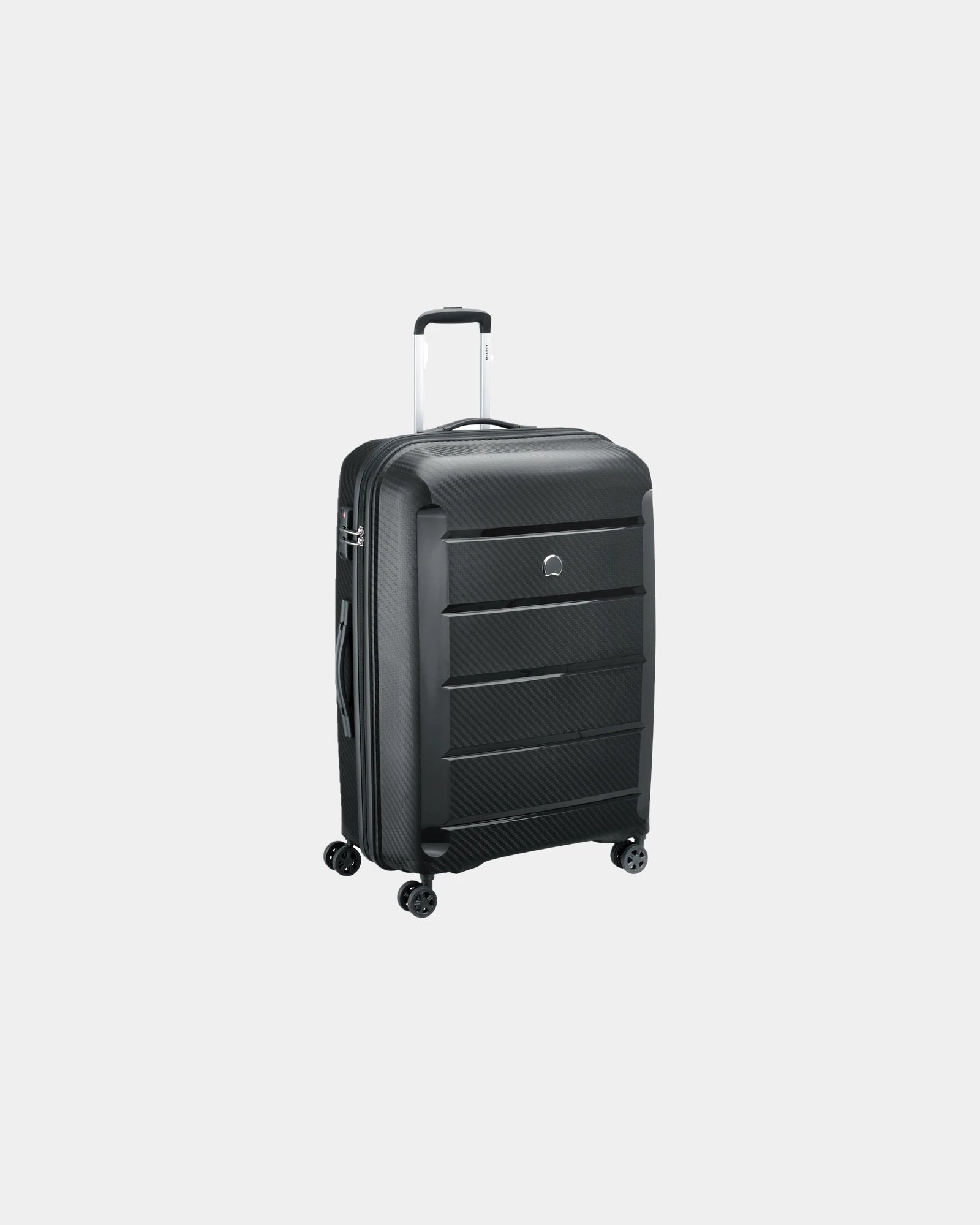 Trolley polipropilene Delsey Binalong 75 cm da personalizzare - Nero