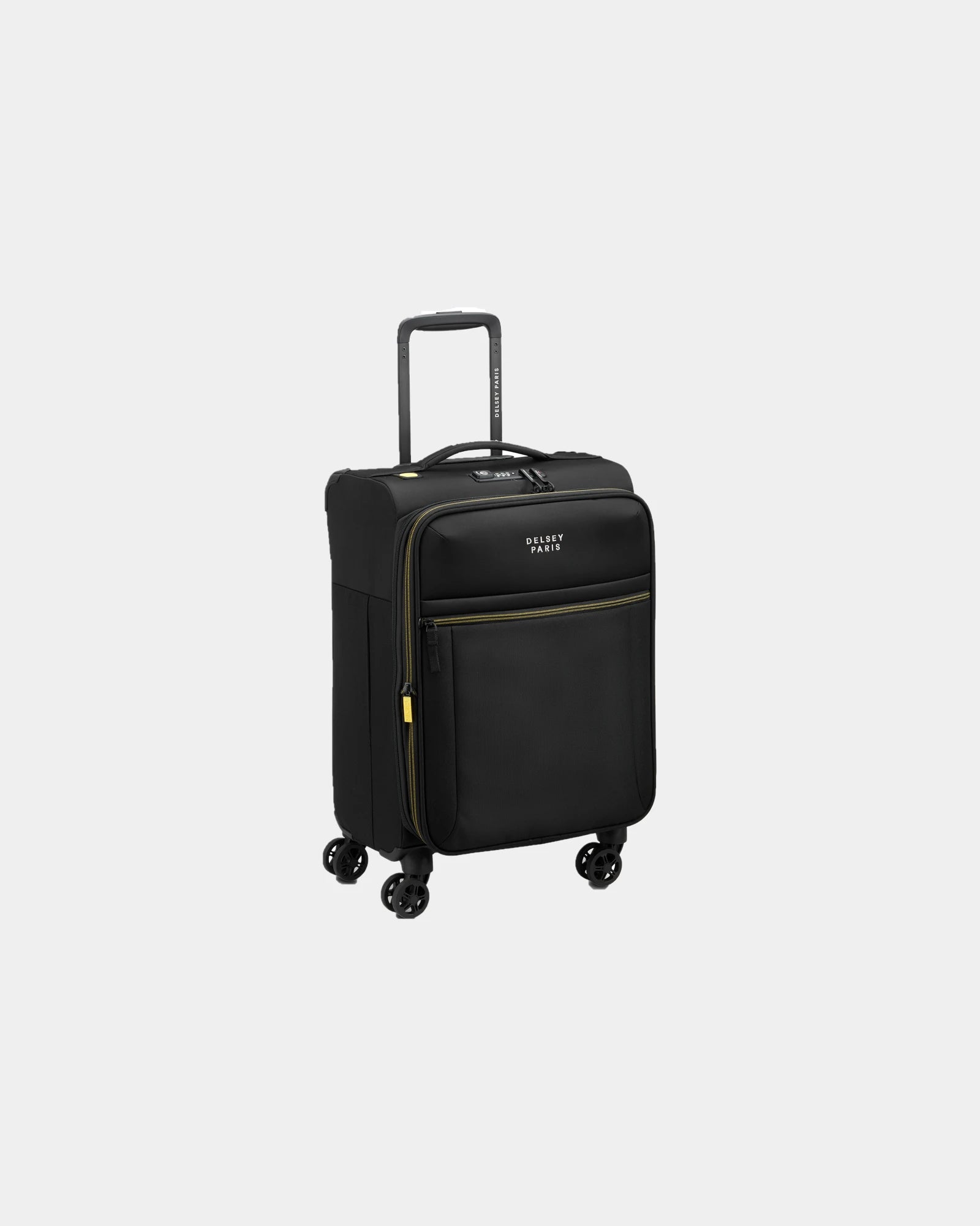 Trolley riciclato Delsey Brochant 3 55 cm da personalizzare - Nero Profondo