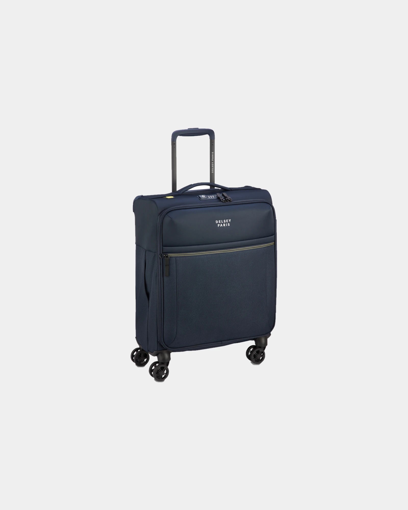 Trolley riciclato Delsey Brochant 3 55 cm da personalizzare - Blu Navy
