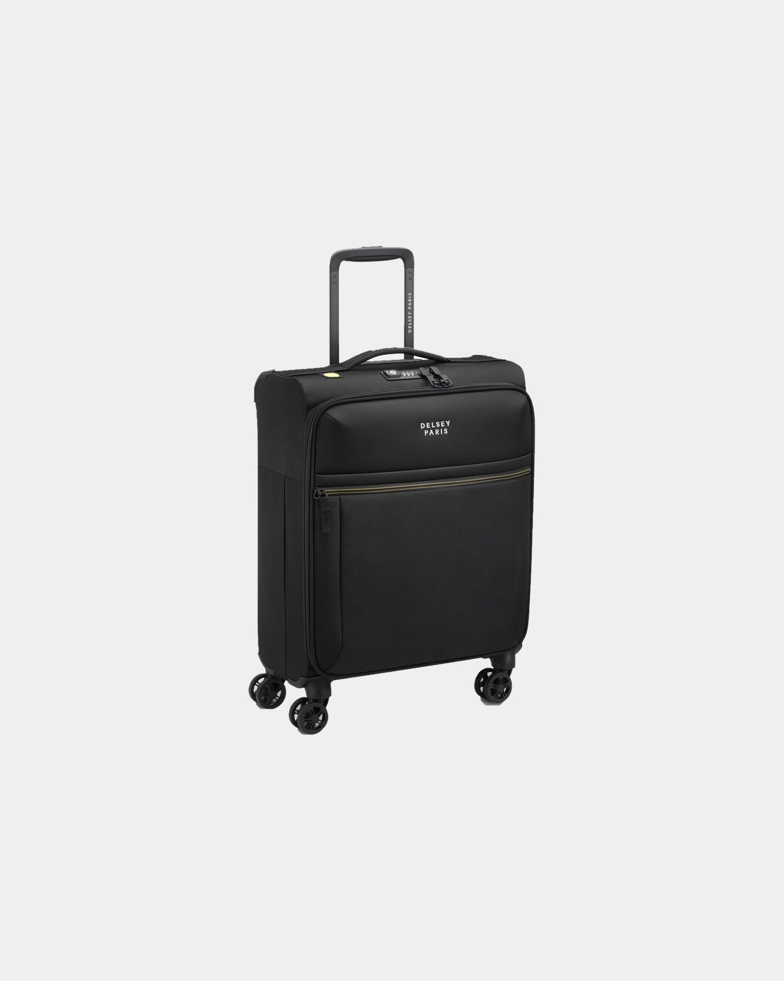 Trolley riciclato Delsey Brochant 3 55 cm da personalizzare - Nero Profondo