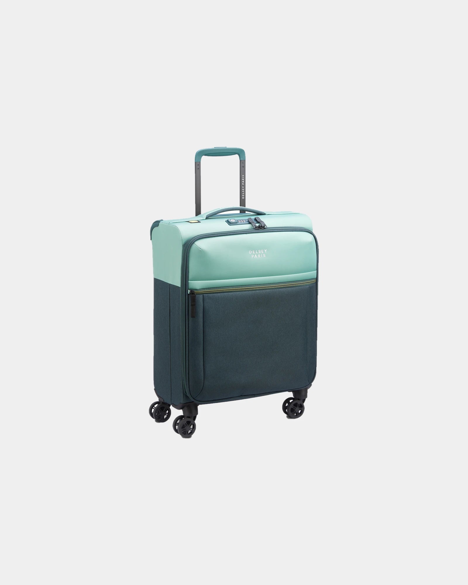 Trolley riciclato Delsey Brochant 3 55 cm da personalizzare - Verde