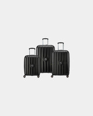 Set 3 trolley Delsey Carrousel 2 da personalizzare - Nero