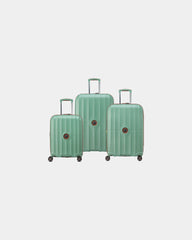 Set 3 trolley Delsey Carrousel 2 da personalizzare - Verde Salvia
